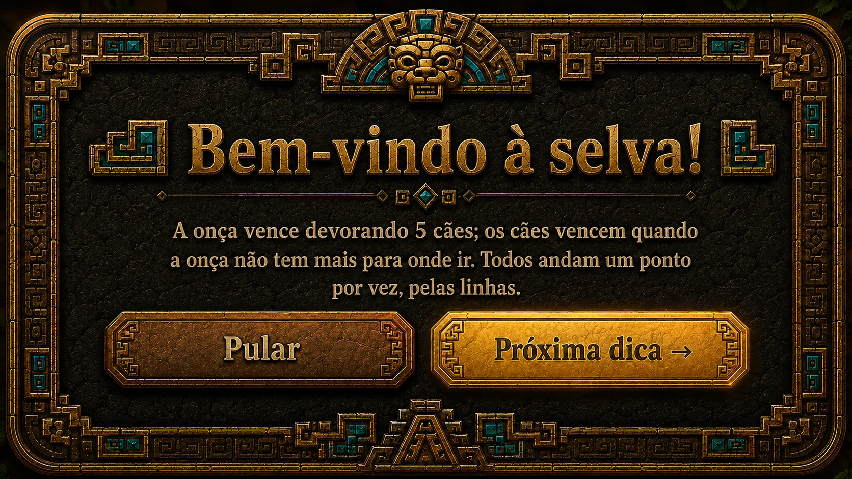 Bem-vindo à selva — dica para iniciantes